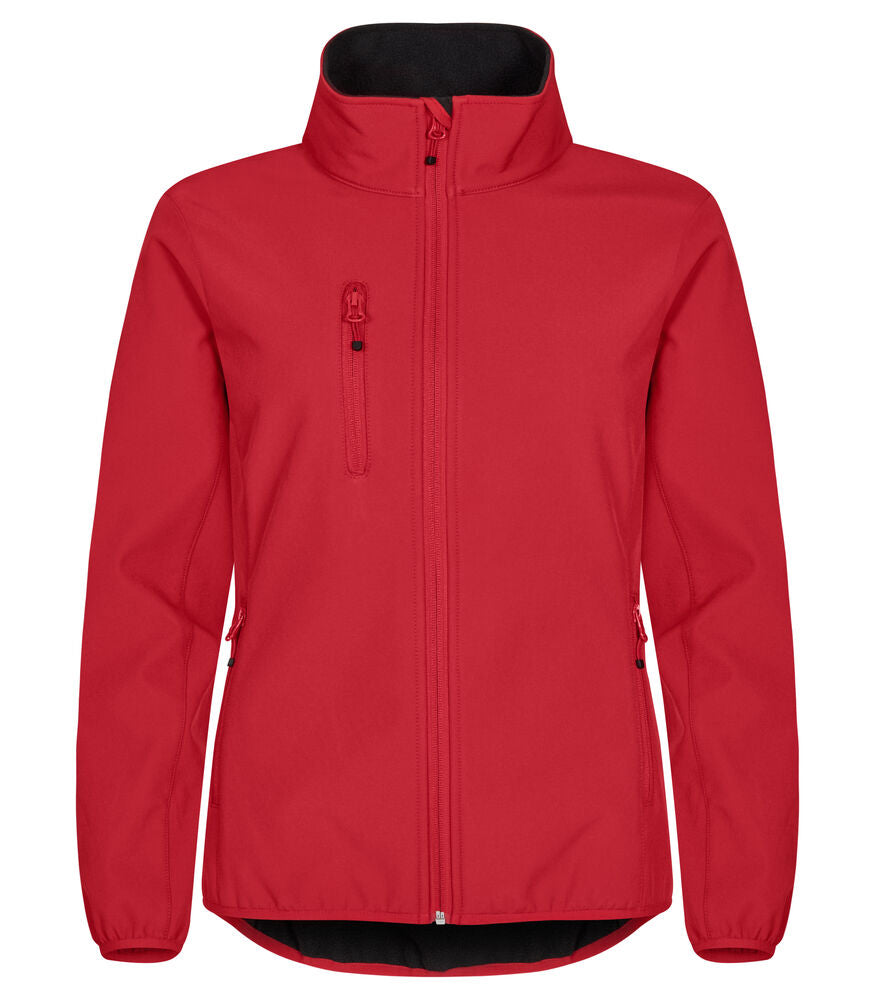Classic Softshell Jacket Women von Clique – White