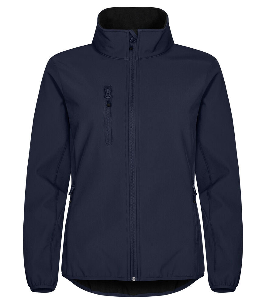 Classic Softshell Jacket Women von Clique – White