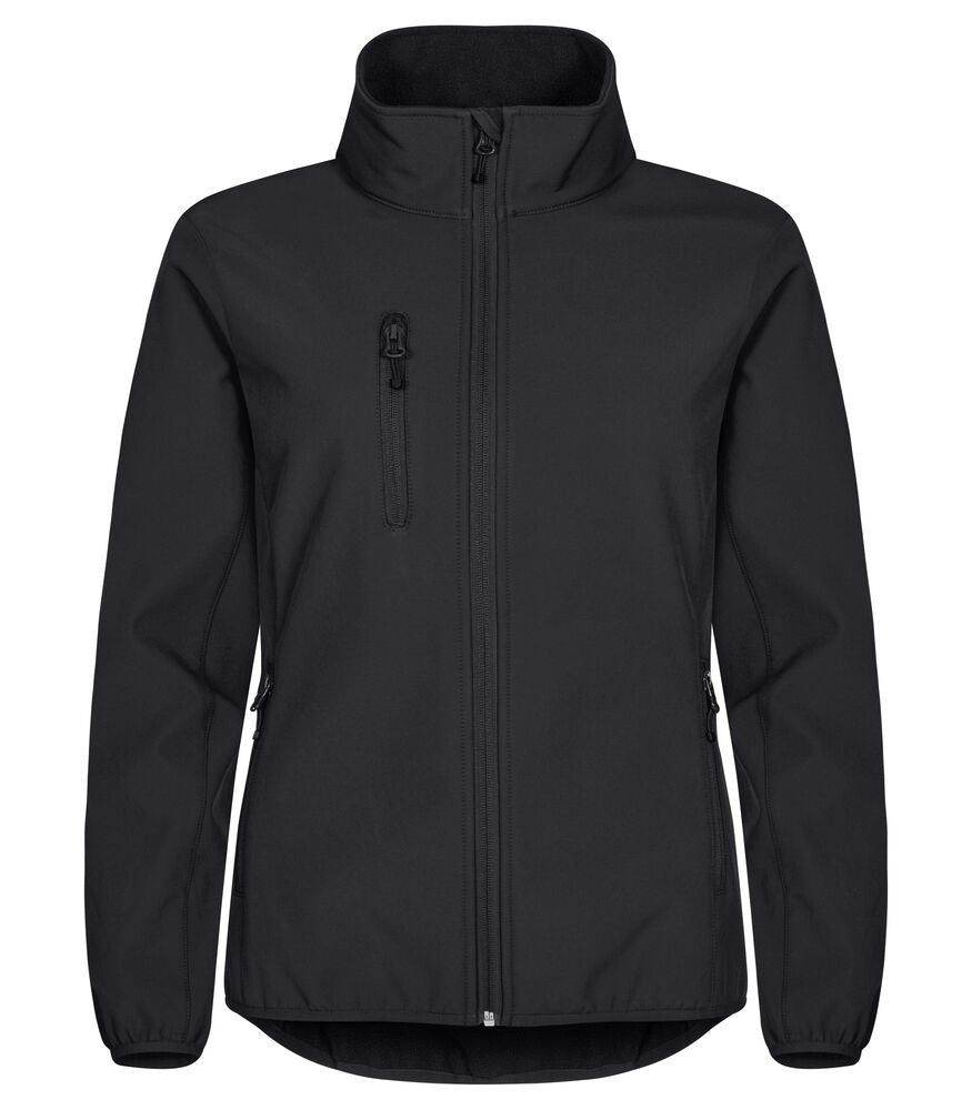 Classic Softshell Jacket Women von Clique – White