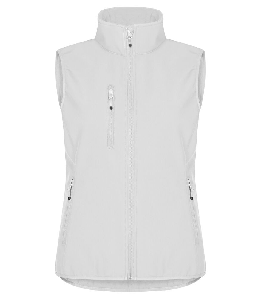 Classic Softshell Vest Women von Clique – White