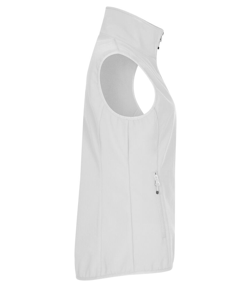 Classic Softshell Vest Women von Clique – White