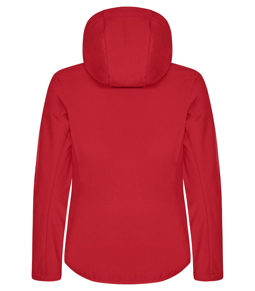 Classic Softshell Hoody Women von Clique – Red