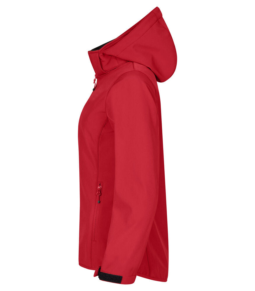 Classic Softshell Hoody Women von Clique – Red