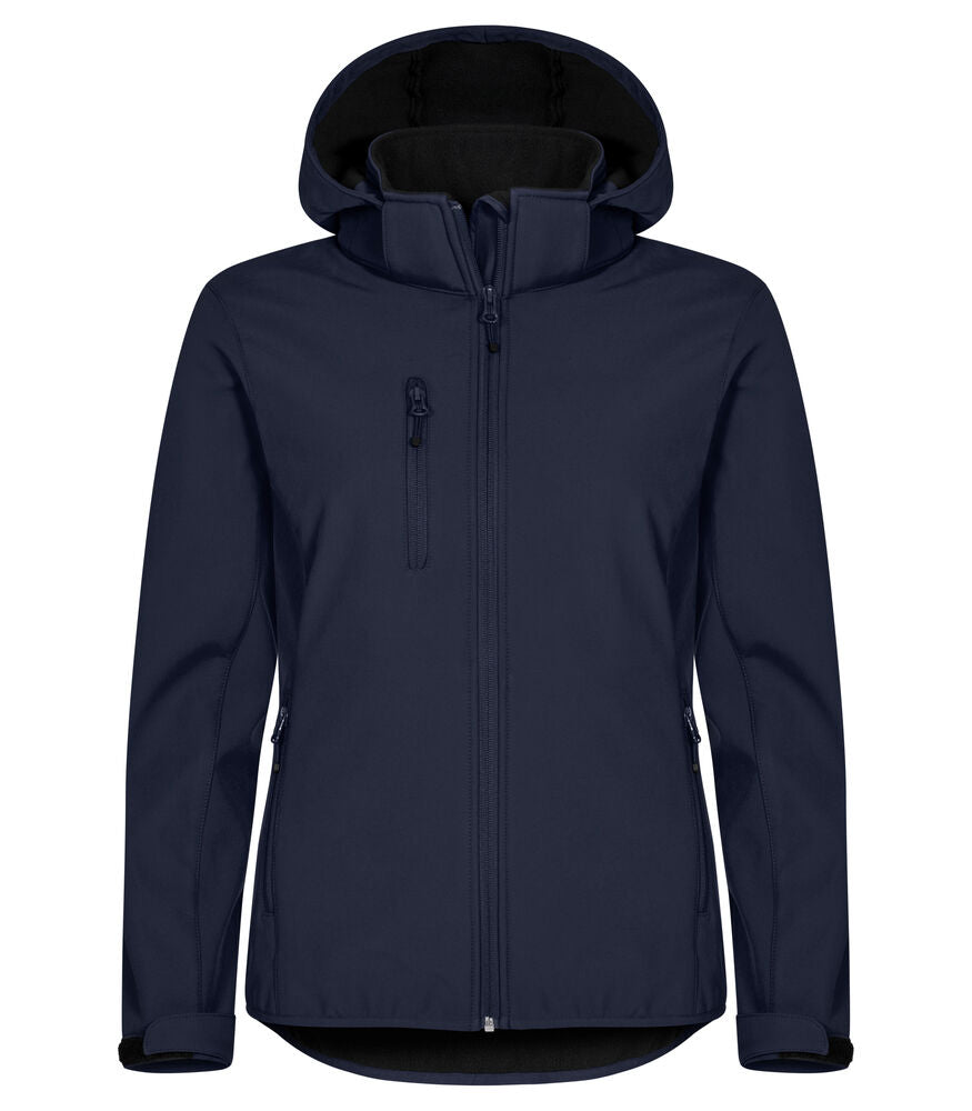 Classic Softshell Hoody Women von Clique – Red
