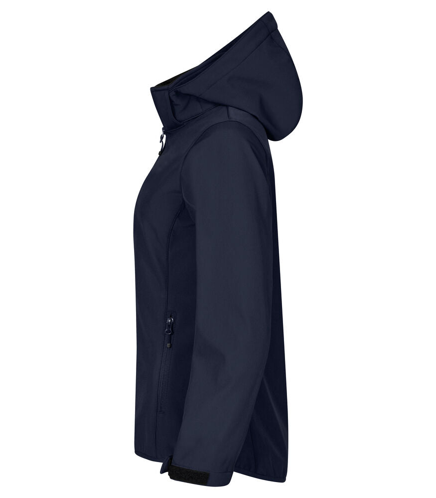 Classic Softshell Hoody Women von Clique – Red
