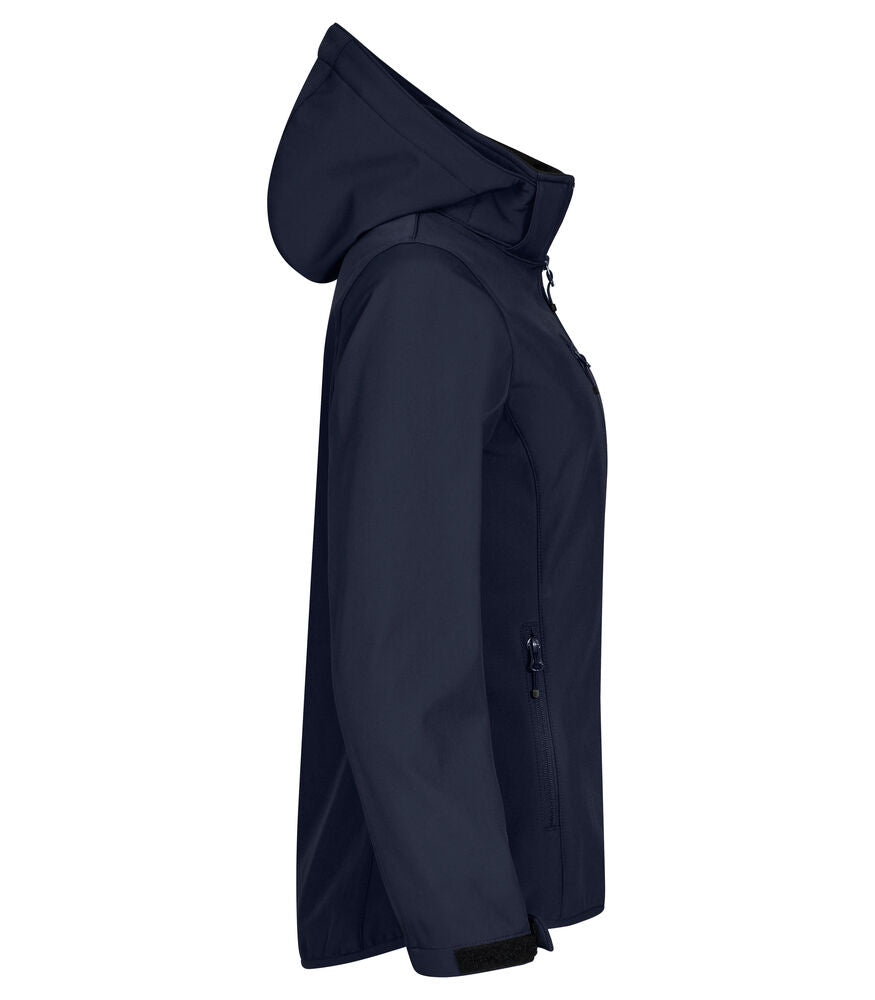 Classic Softshell Hoody Women von Clique – Red