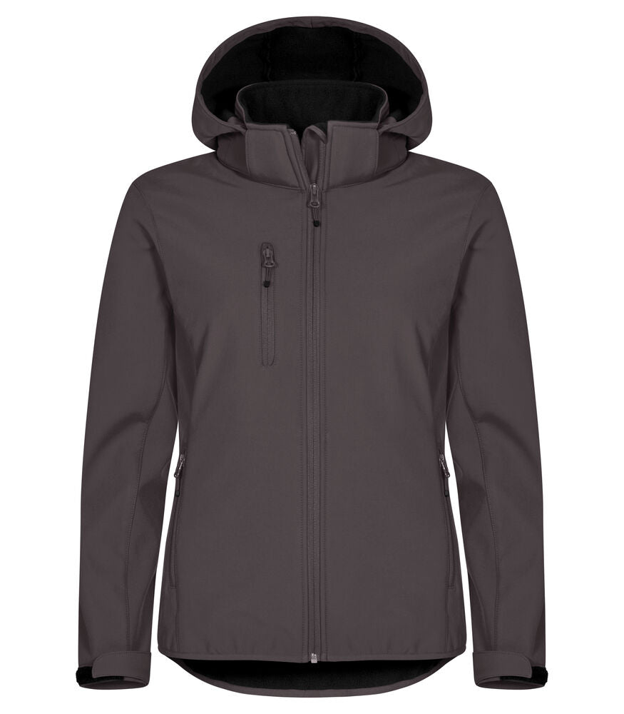 Classic Softshell Hoody Women von Clique – Red