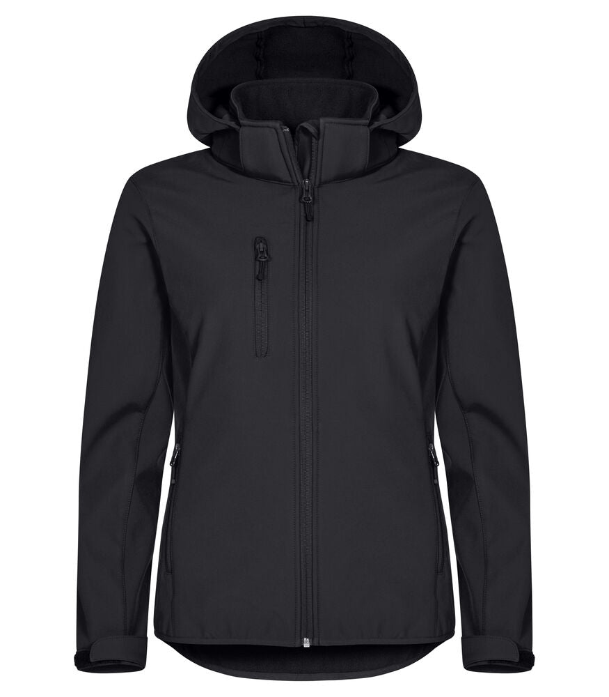 Classic Softshell Hoody Women von Clique – Red