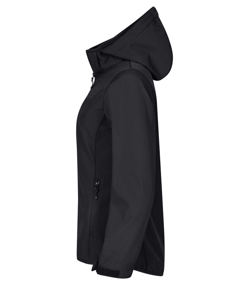 Classic Softshell Hoody Women von Clique – Red
