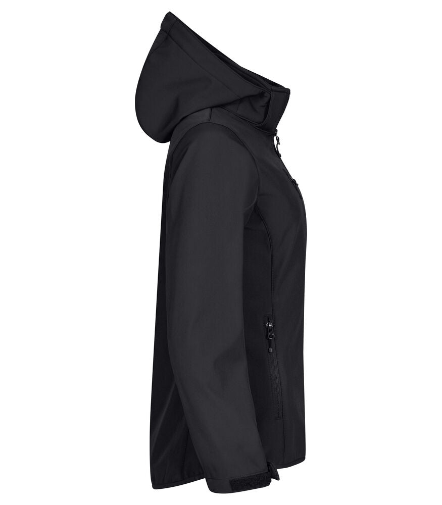 Classic Softshell Hoody Women von Clique – Red