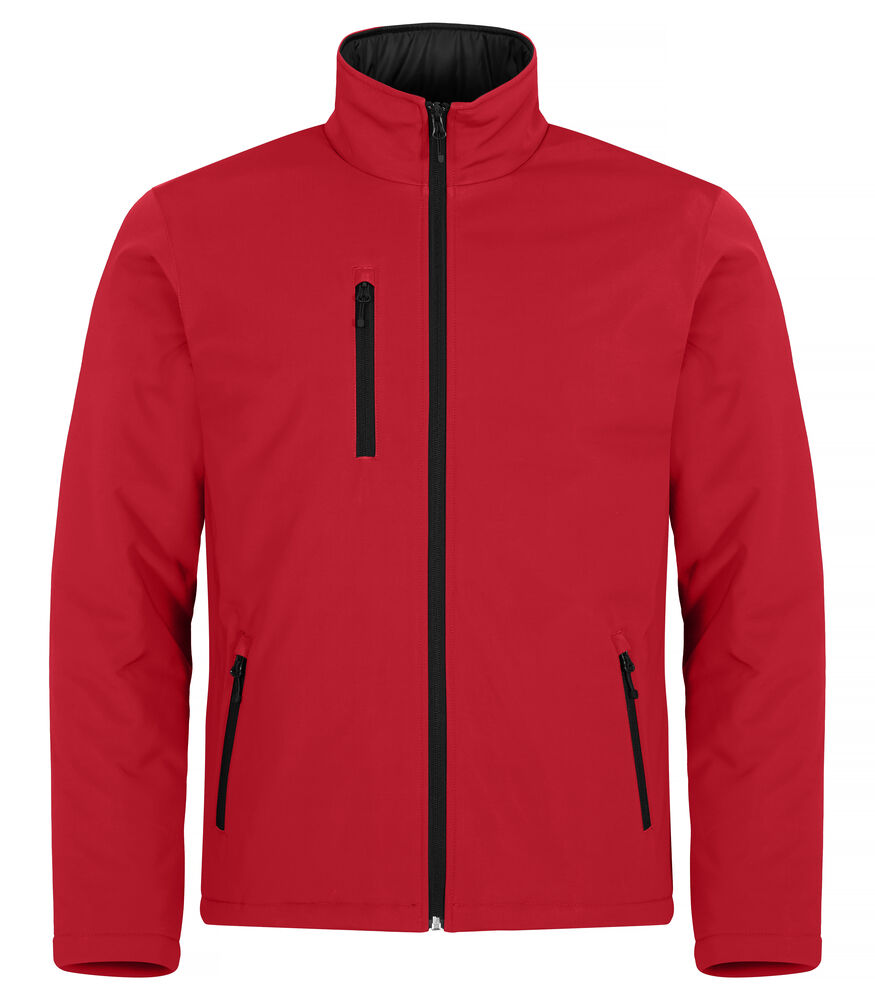 Padded Softshell Jacket von Clique – Red