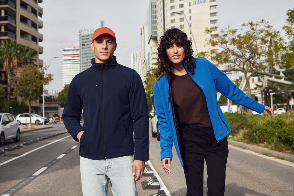 Padded Softshell Jacket von Clique – Red