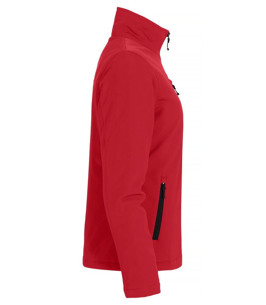 Padded Softshell Jacket Women von Clique – Red