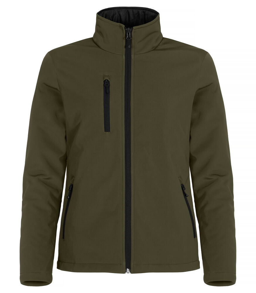 Padded Softshell Jacket Women von Clique – Red