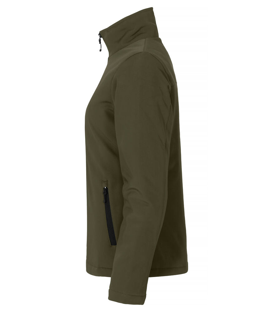 Padded Softshell Jacket Women von Clique – Red