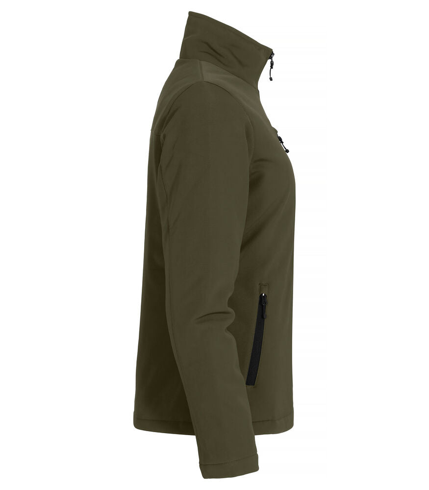 Padded Softshell Jacket Women von Clique – Red