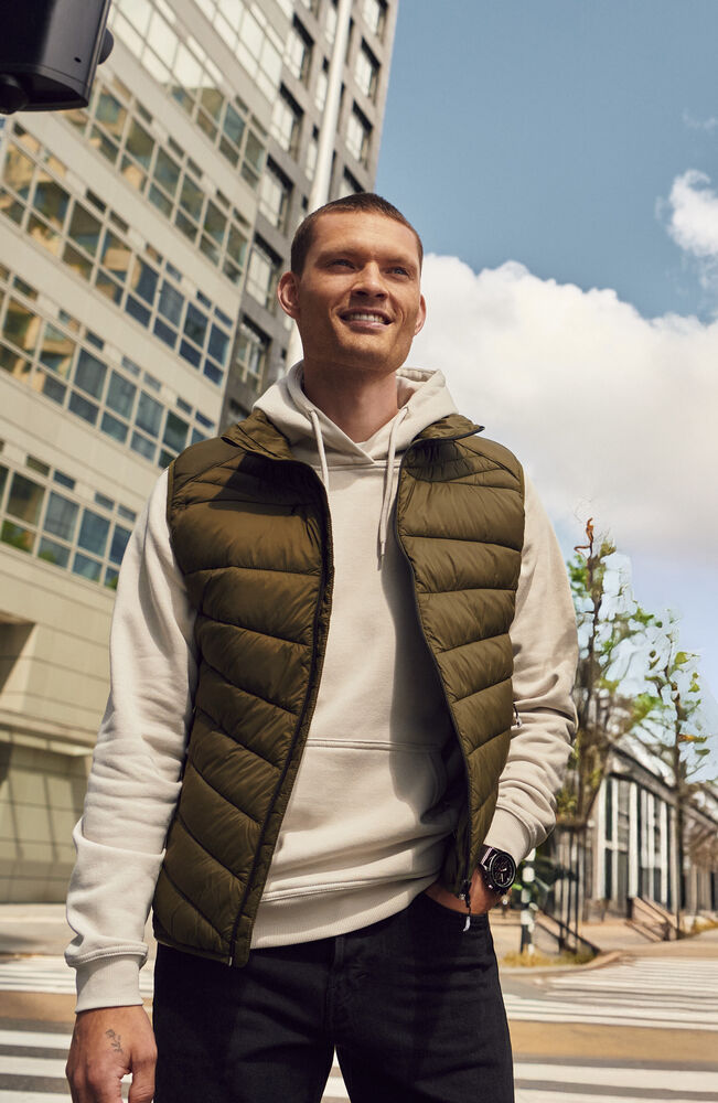 Idaho Vest von Clique – Fog Blue