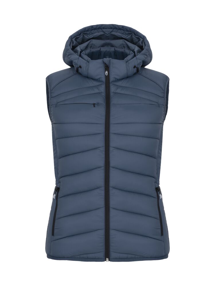Idaho Vest Women von Clique – Fog Blue