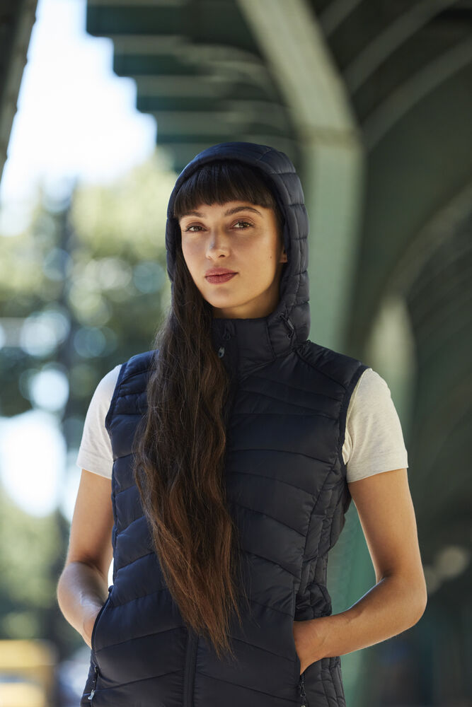 Idaho Vest Women von Clique – Fog Blue