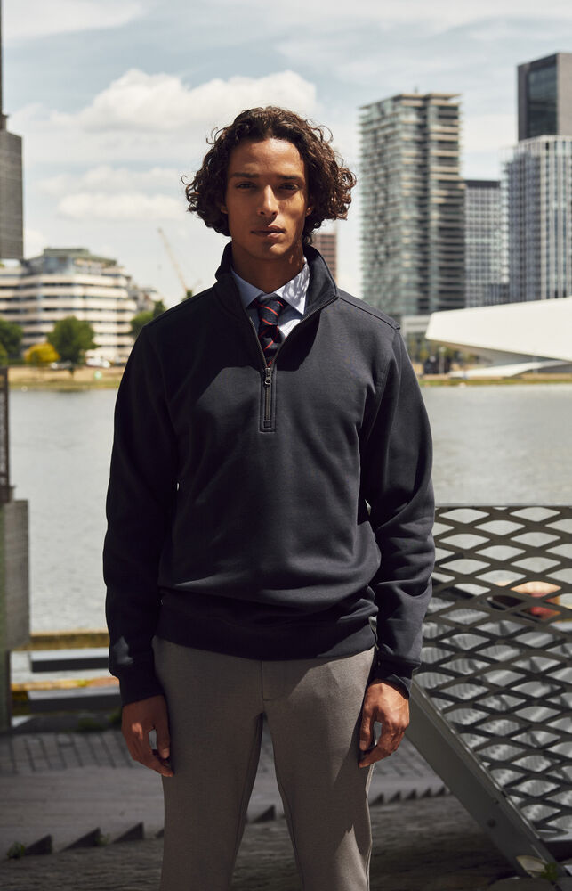 Miami Half Zip von Clique – Dark Navy