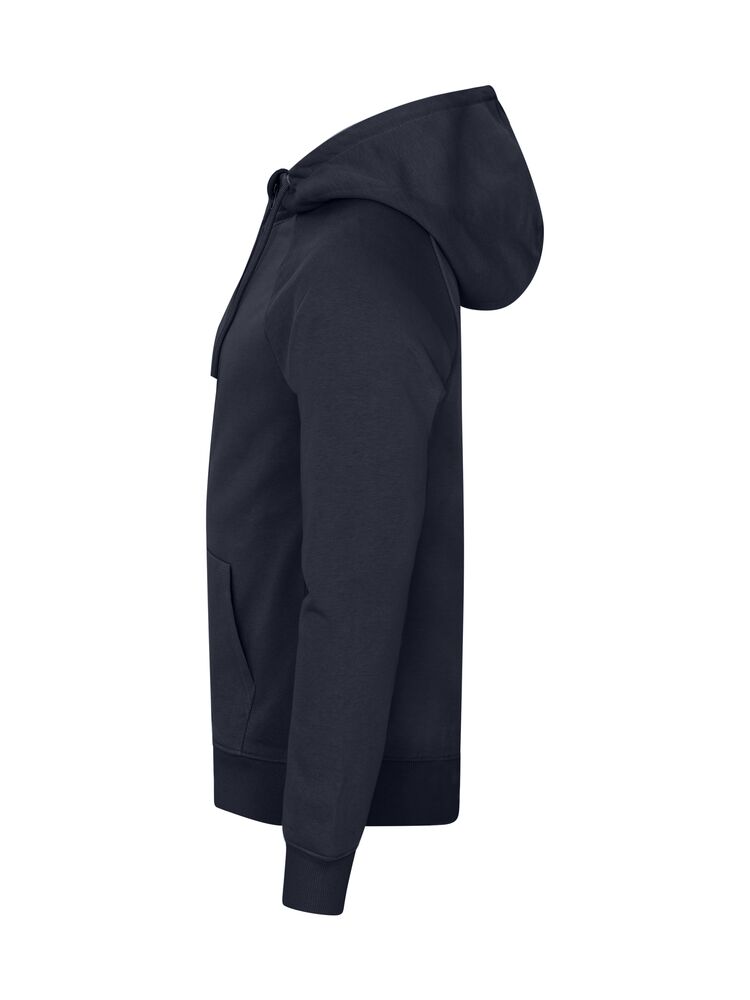 Miami Pro Hoody Full Zip von Clique – Dark Navy