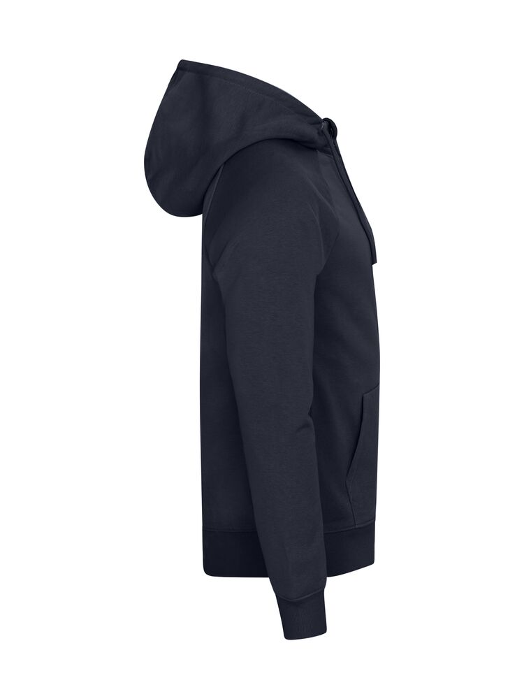 Miami Pro Hoody Full Zip von Clique – Dark Navy