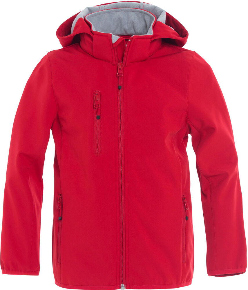 Basic Softshell Jacket Junior von Clique – Red