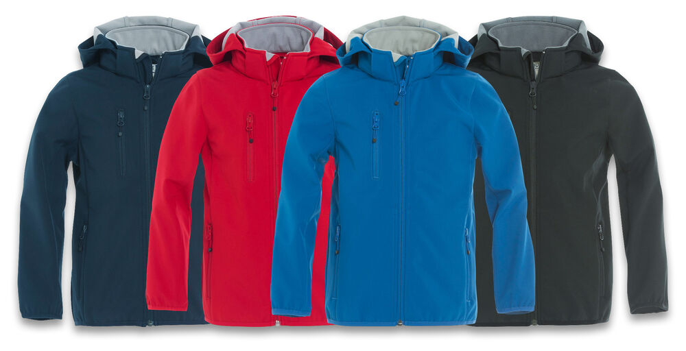 Basic Softshell Jacket Junior von Clique – Red