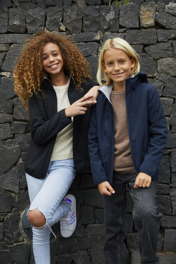 Basic Softshell Jacket Junior von Clique – Red