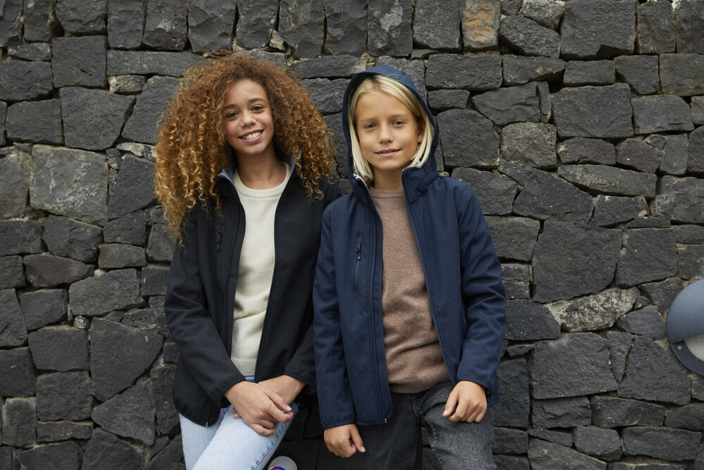 Basic Softshell Jacket Junior von Clique – Red