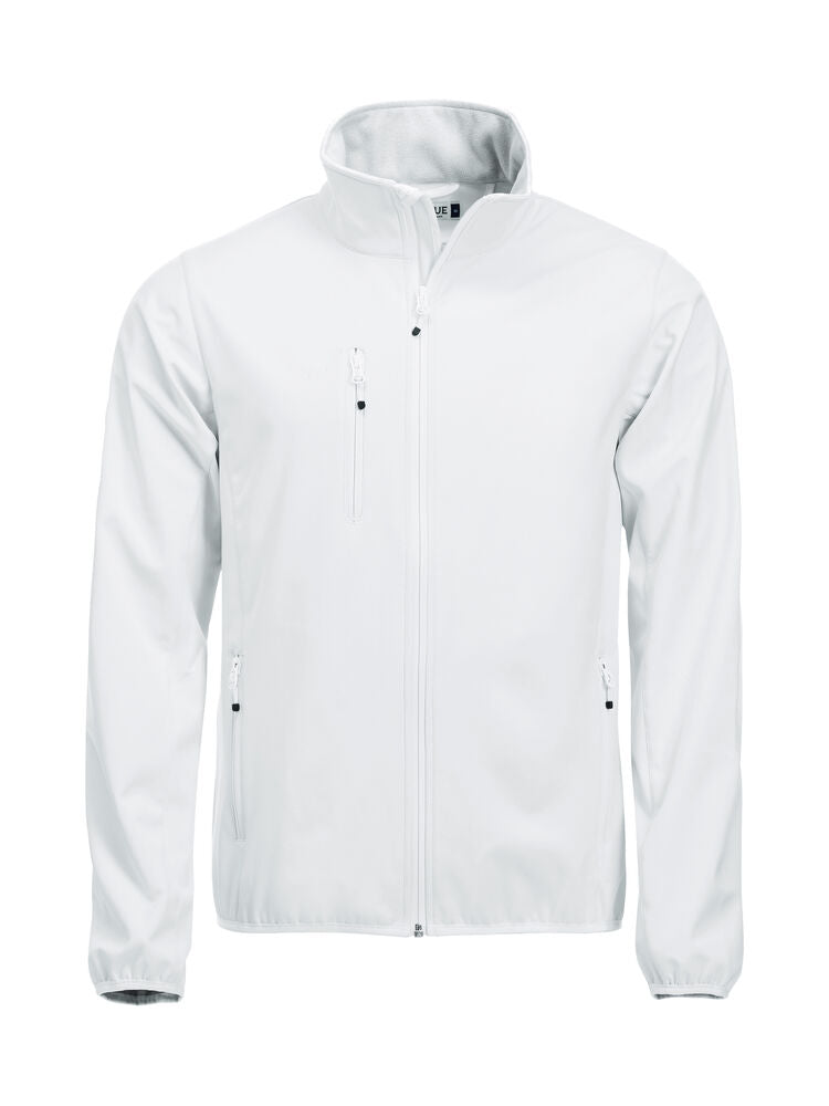 Basic Softshell Jacket von Clique – White
