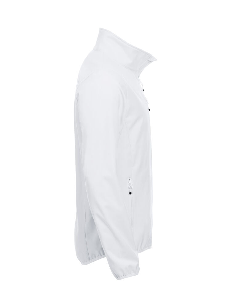 Basic Softshell Jacket von Clique – White