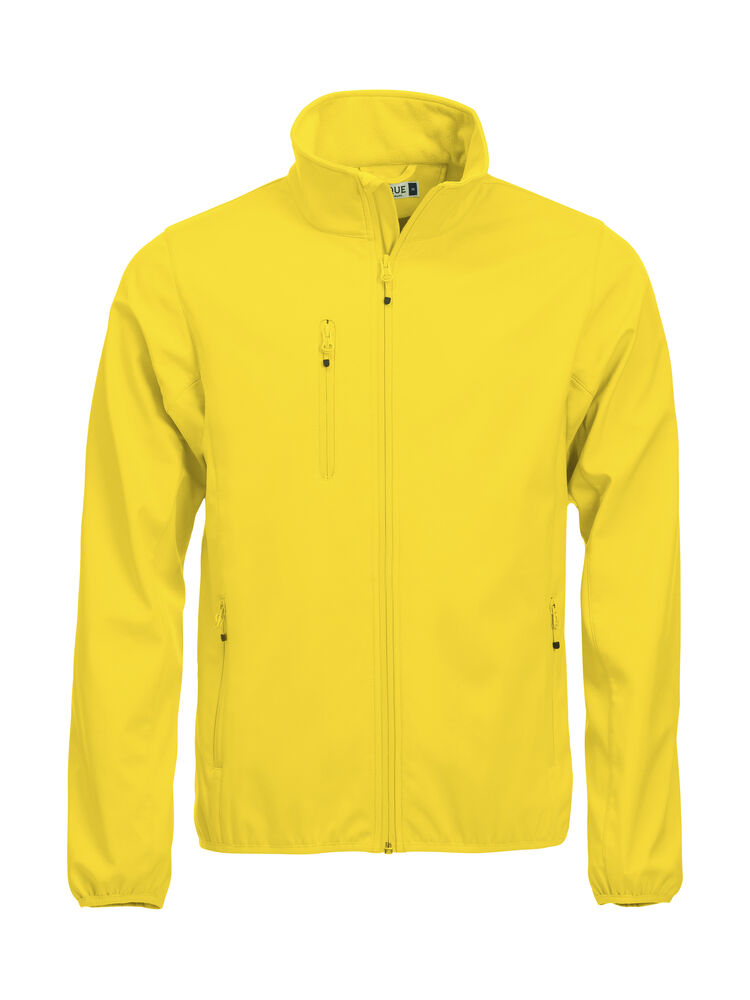Basic Softshell Jacket von Clique – White