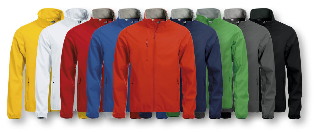 Basic Softshell Jacket von Clique – White