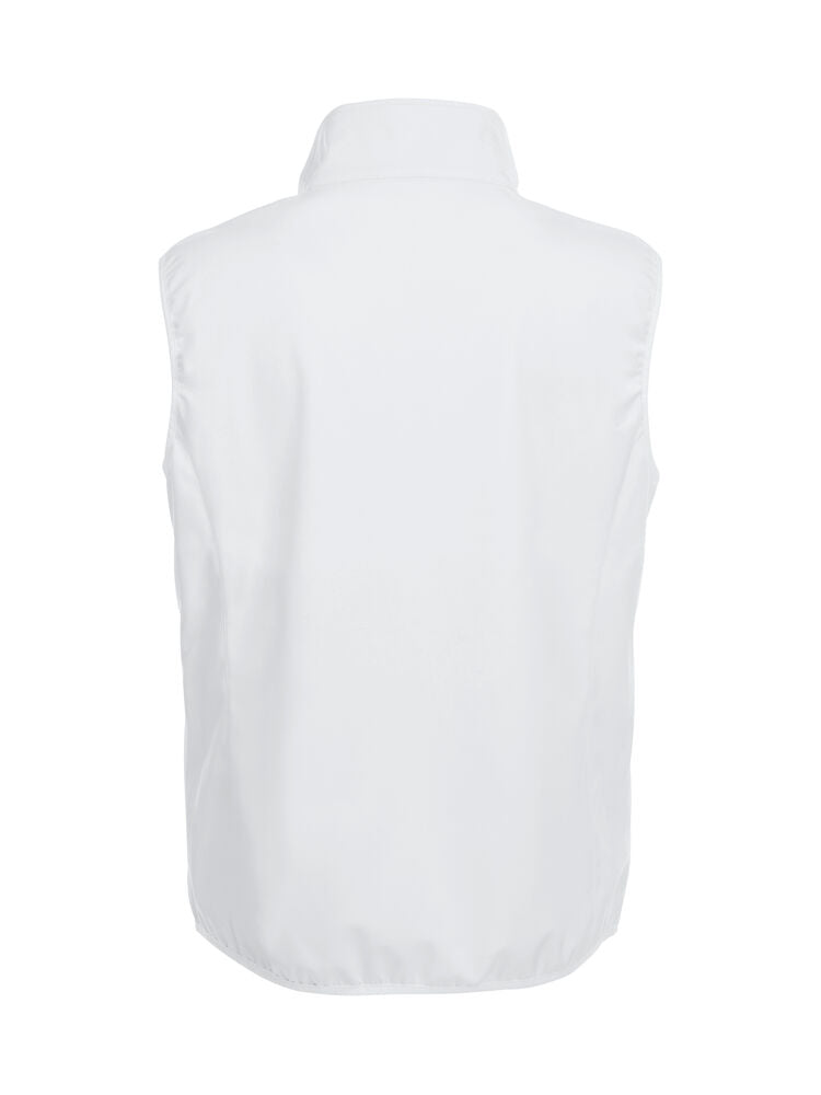Basic Softshell Vest von Clique – White