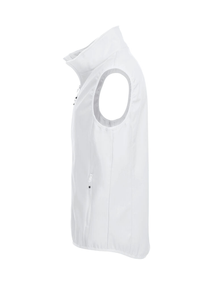 Basic Softshell Vest von Clique – White
