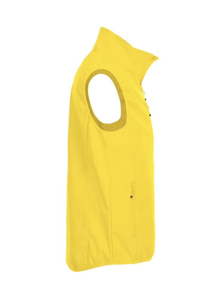 Basic Softshell Vest von Clique – White