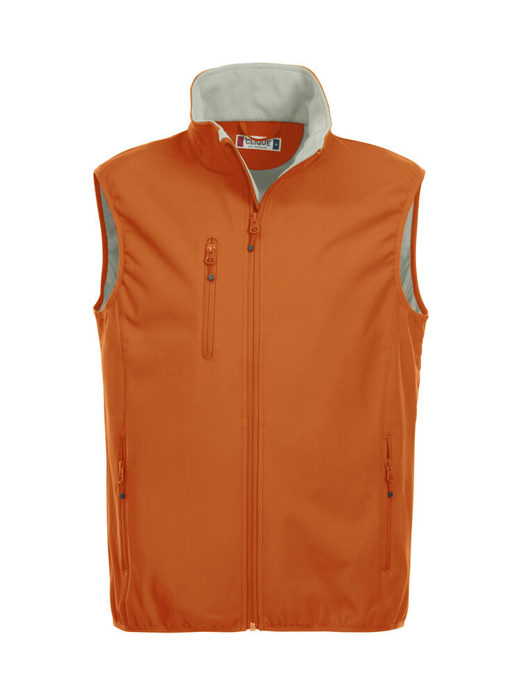 Basic Softshell Vest von Clique – White
