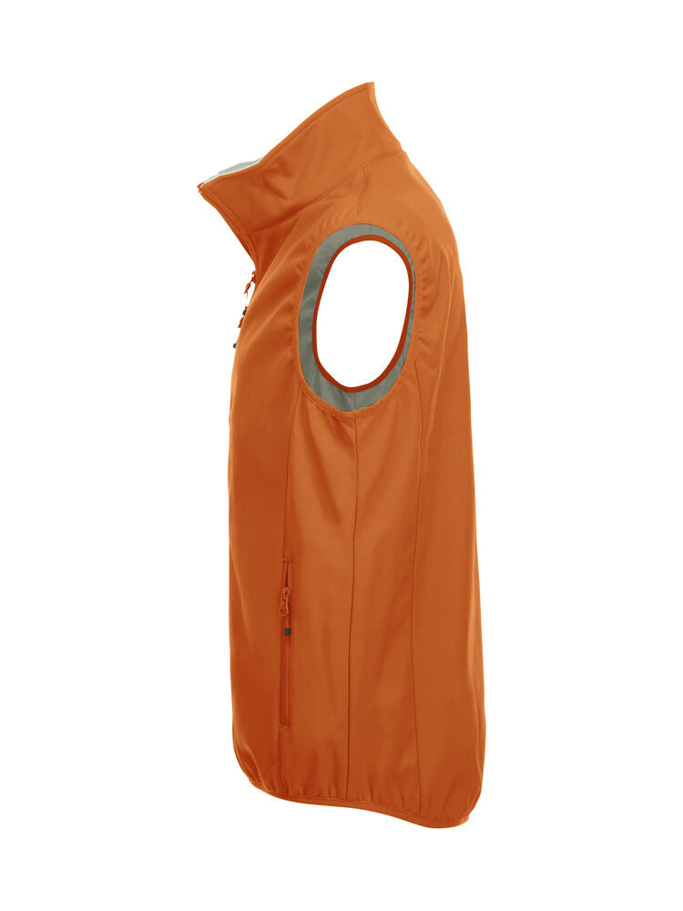 Basic Softshell Vest von Clique – White