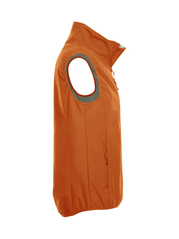 Basic Softshell Vest von Clique – White