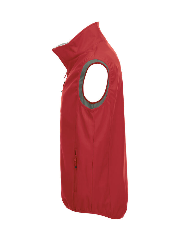 Basic Softshell Vest von Clique – White