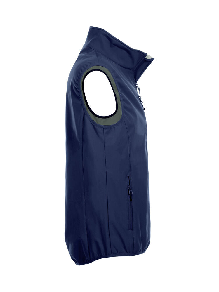 Basic Softshell Vest von Clique – White