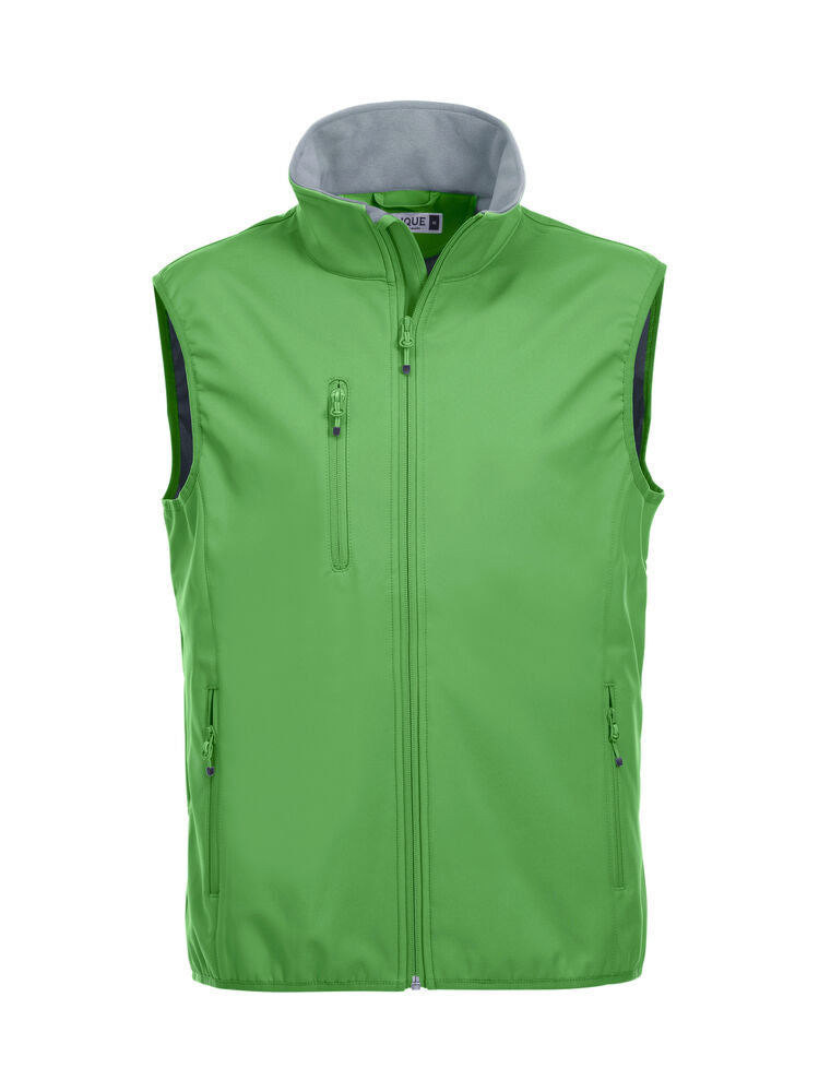 Basic Softshell Vest von Clique – White