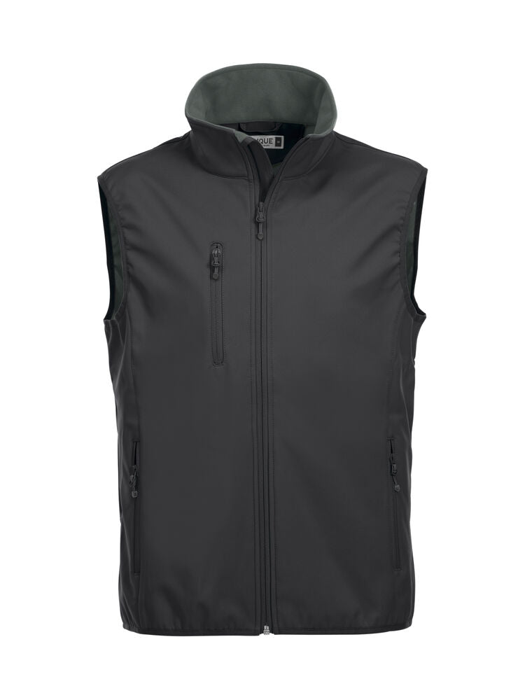 Basic Softshell Vest von Clique – White