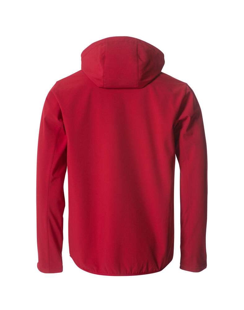 Basic Hoody Softshell von Clique – Red