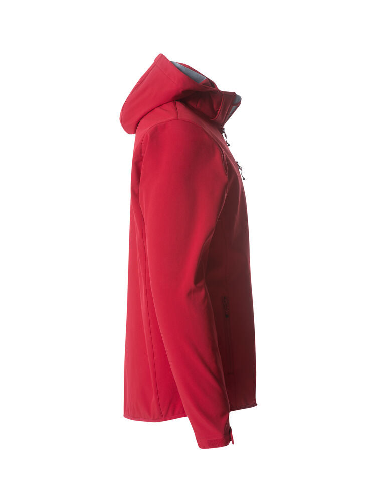 Basic Hoody Softshell von Clique – Red