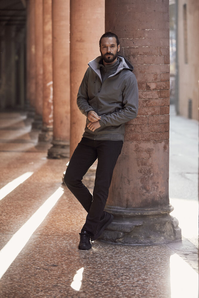 Basic Hoody Softshell von Clique – Red