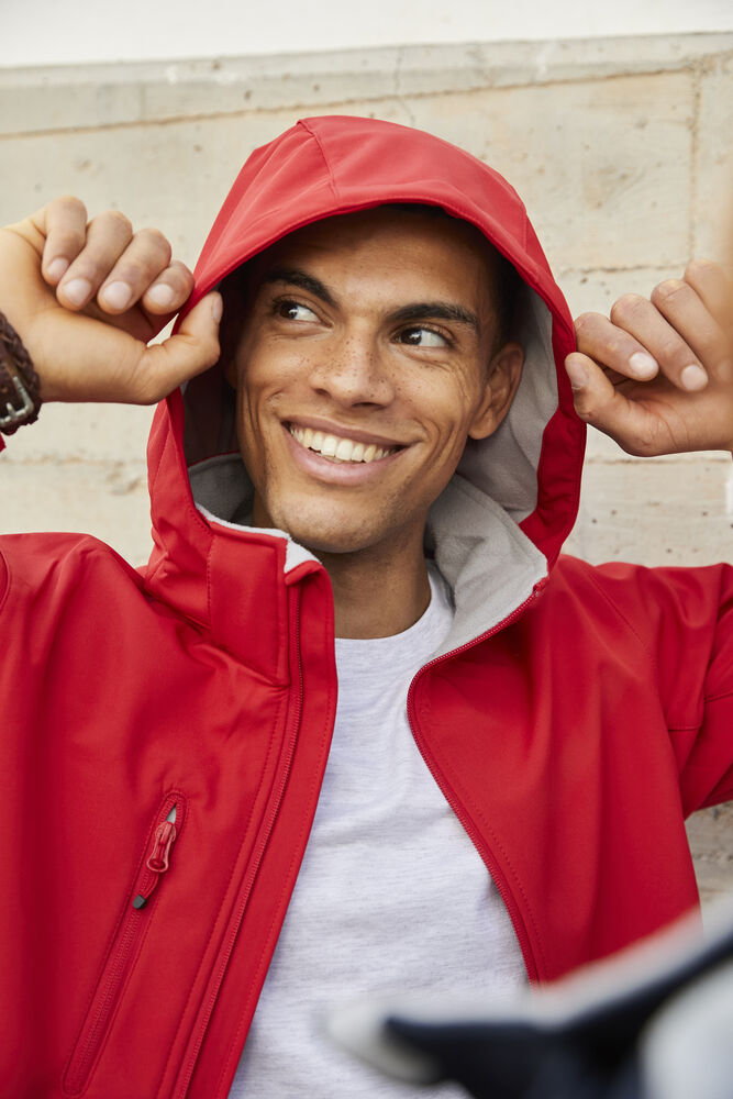 Basic Hoody Softshell von Clique – Red