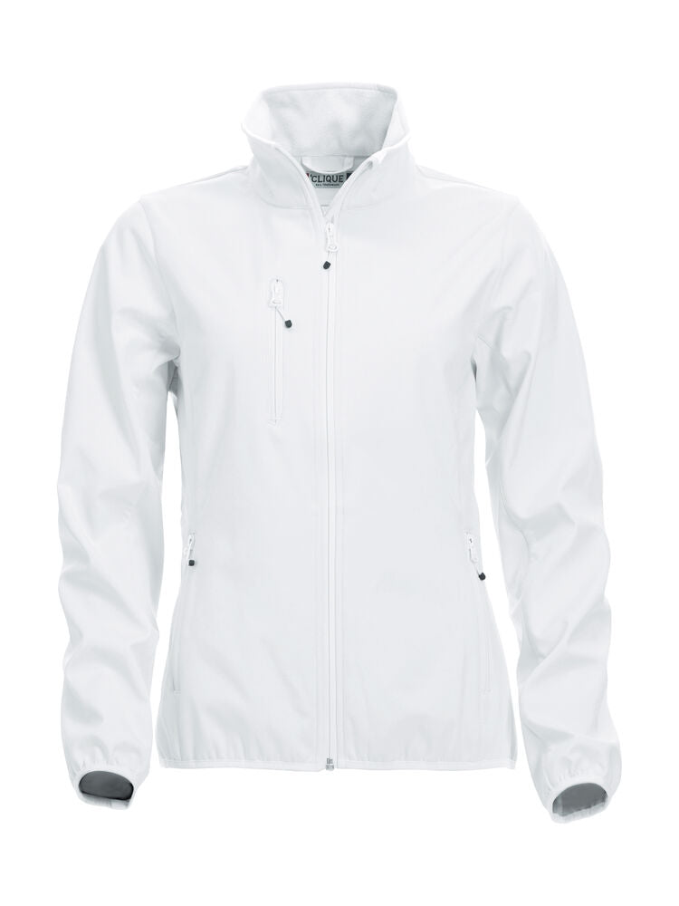 Basic Softshell Jacket Ladies von Clique – White
