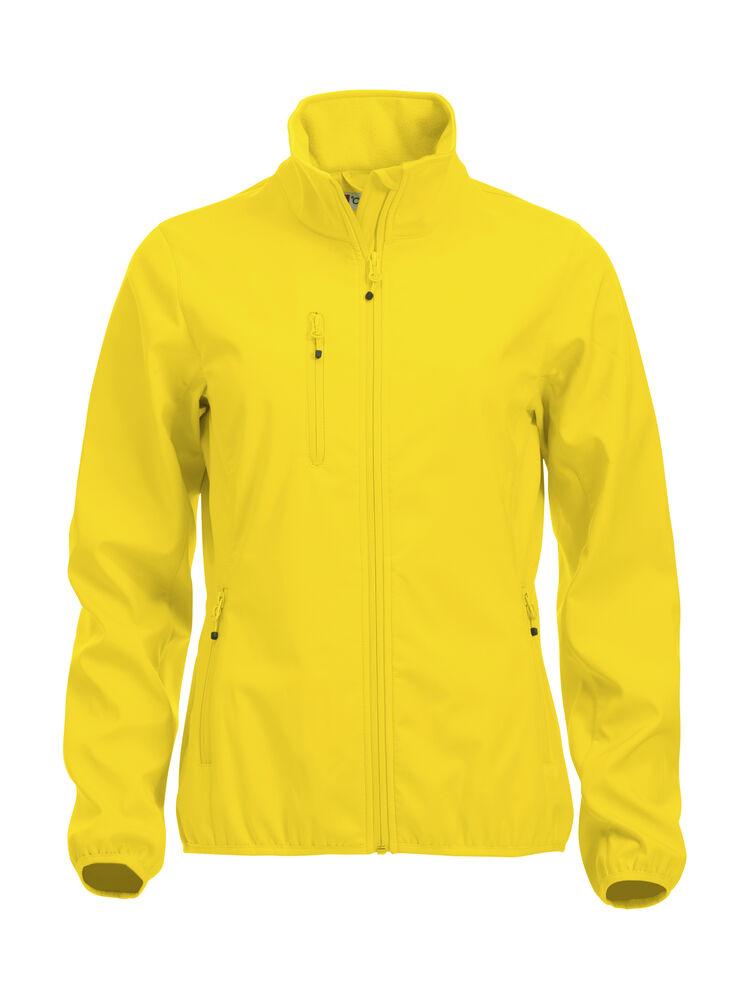 Basic Softshell Jacket Ladies von Clique – White